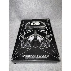 Officially Licensed Star Wars Underwear & Sock Set Size Medium Boxers Brief 6-12